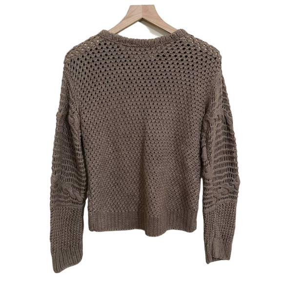 Golden Goose Chunky Knit Sweater – Taupe Brown Cozy Luxe – M - Picture 10 of 10